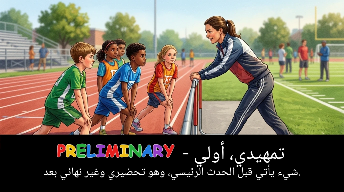 Arabic Illustration for preliminary